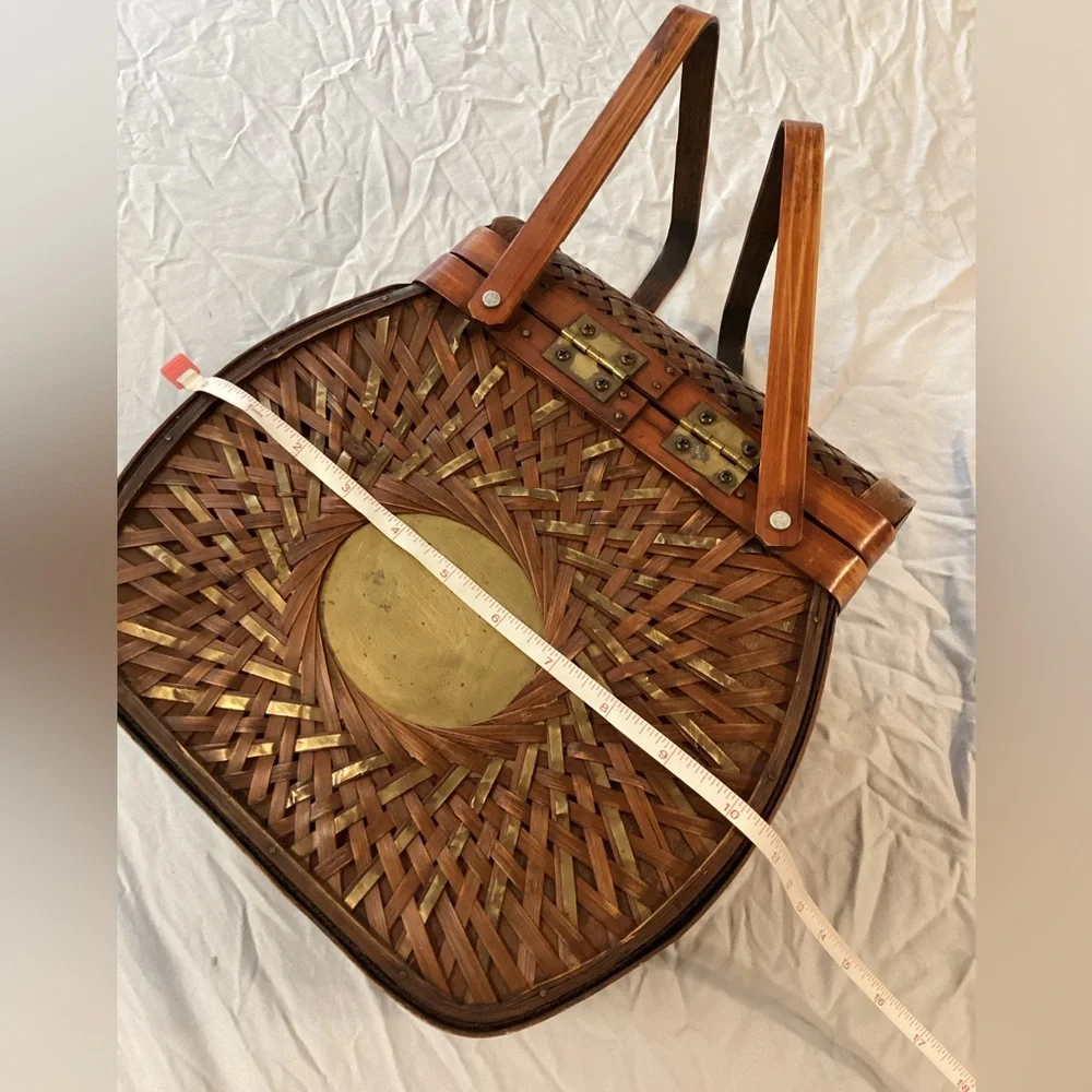Vintage basket purse 👜 - Picture 7 of 12